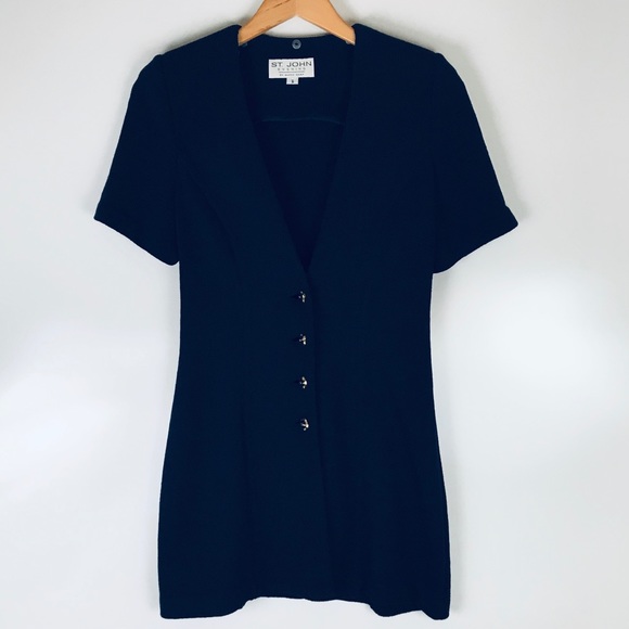 ST. JOHN Evening Marie Gray Santana Knit Sweater